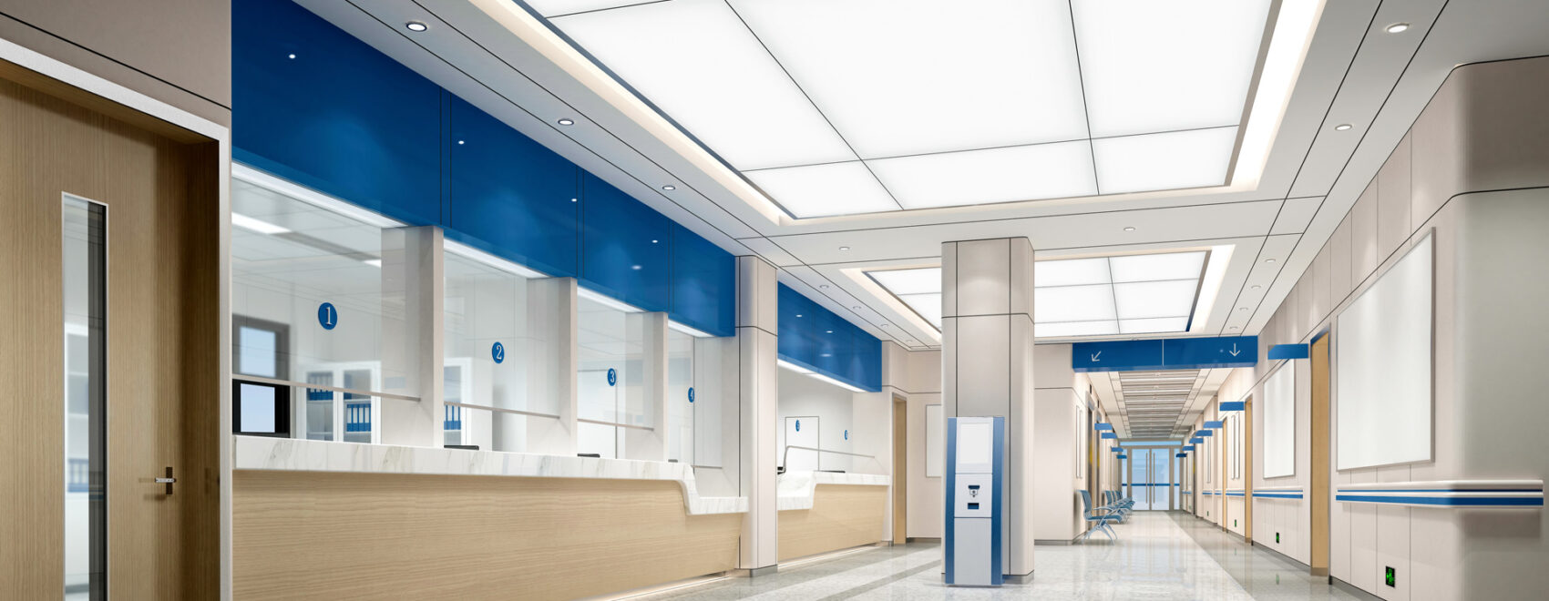 photo of a hospital hallway