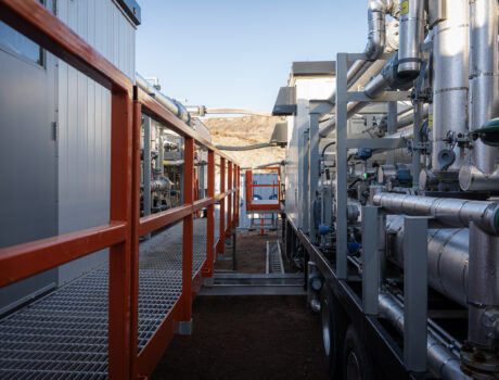 Photo of a oil drilling site