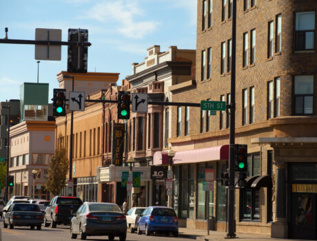 Photo of a downtown
