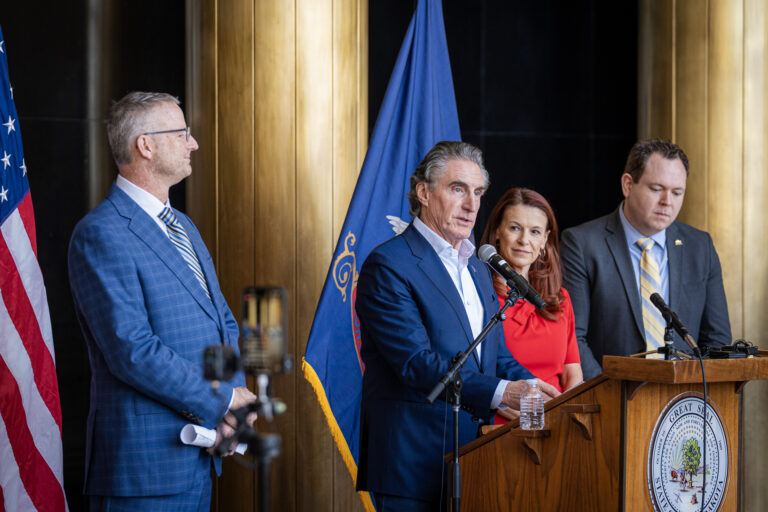 Gov. Doug Burgum was joined by the directors of 11 state agencies today to kick off Financial Literacy Month in North Dakota and share the new resource available to all North Dakotans, Smart with My Money.nd.gov.