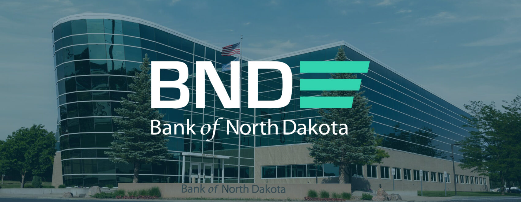 BND Logo and Building in background