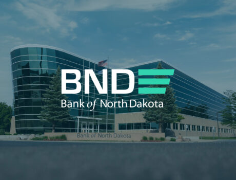 BND Logo and Building in background